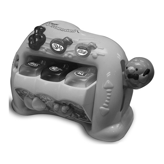 VTech Roll & Learn Piano User Manual