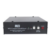 Mfj Plug&Play Intellituner MFJ-939 Instruction Manual
