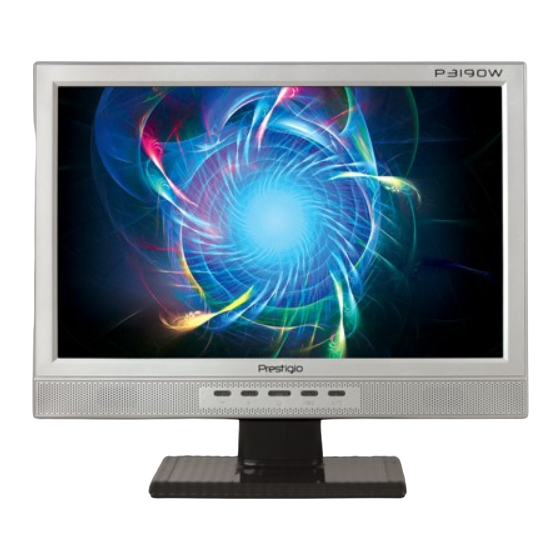 Prestigio P3190W User Manual