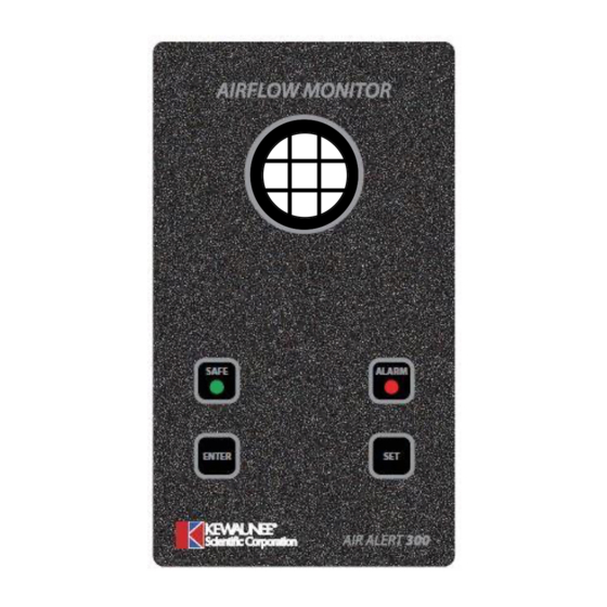 Kewaunee Air Alert 300 Installation And Operating Manual