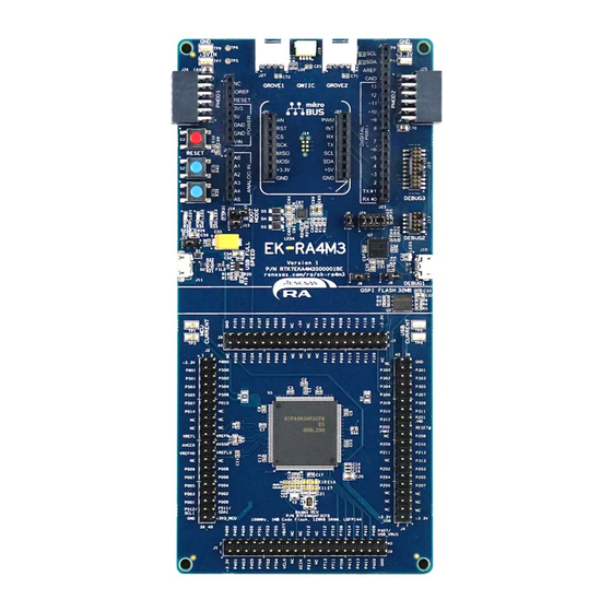 Renesas RA4 Series Quick Start Manual