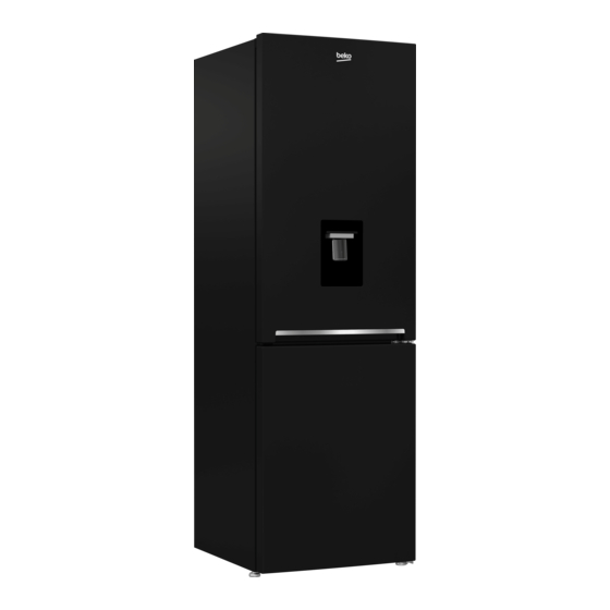 Beko RCSA365K20DP Door Refrigerator Manuals