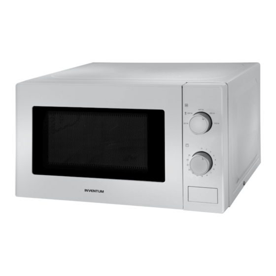inventum BMN21S Microwave Oven Manuals