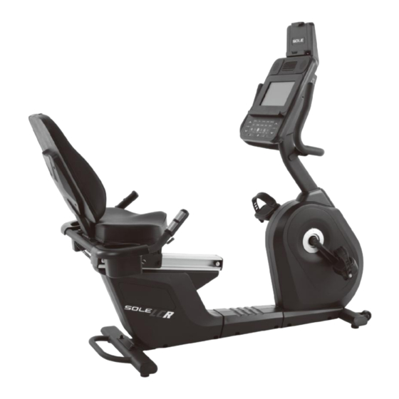 Sole Fitness LCR Owner's Manual