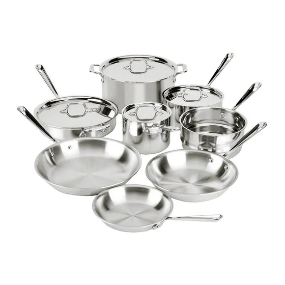 all-clad D3 Care & Use