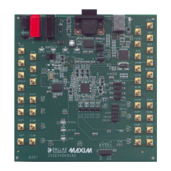 Microsemi DS3106DK Manual