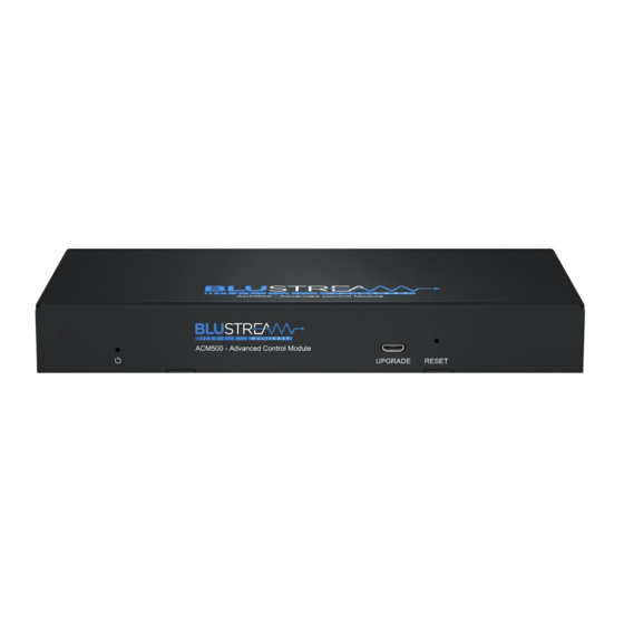 BluStream Multicast ACM500 User Manual