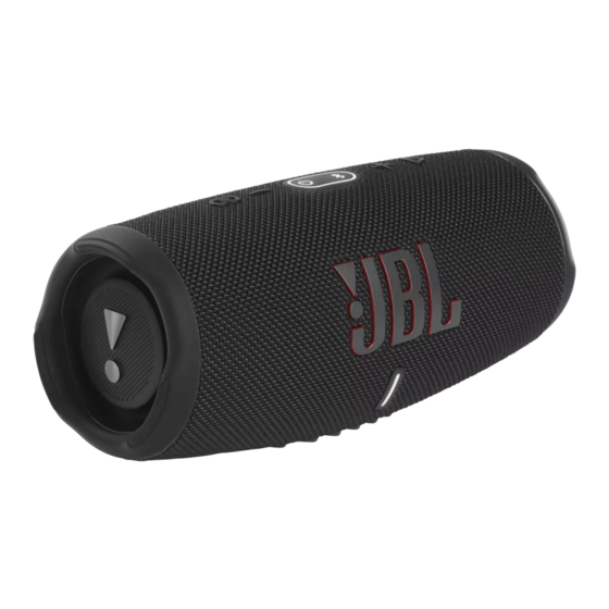Harman JBL CHARGE5 Wi-Fi Quick Start Manual