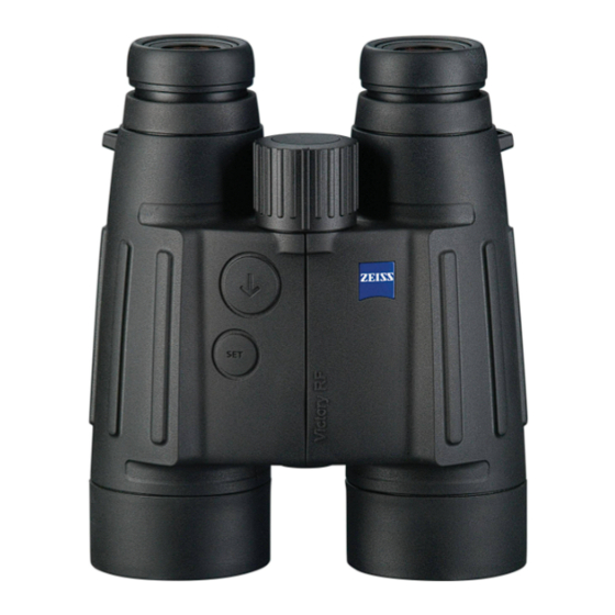 Zeiss Victory 10 x 45 T RF Series Instructions For Use Manual