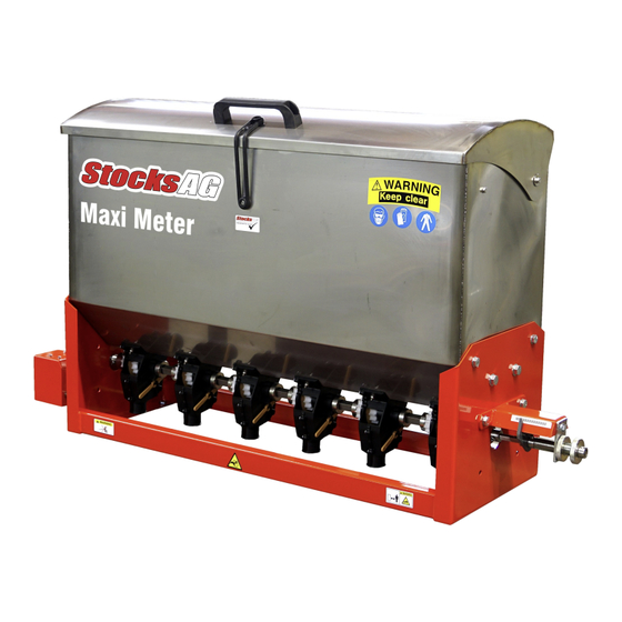 Stocks AG Maxi Meter Original Operating Manual And Parts List