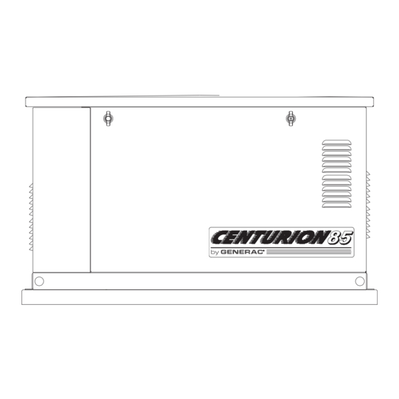 Generac Power Systems Centurion 004692-0 Manuals