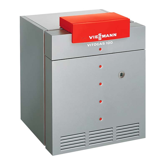 Viessmann Vitogas 100 GS1 Series Manuals