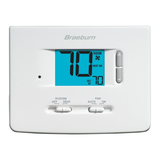Braeburn 1025NC Detailed User Manual