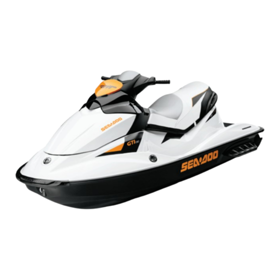 Sea-doo GTI Series Operator's Manual