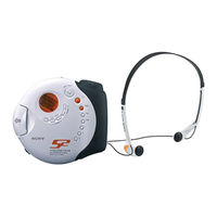 Sony Walkman D-FS601 Operating Instructions Manual