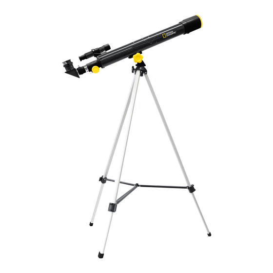 Bresser NATIONAL GEOGRAPHIC TELESCOPES WITH AZ MOUNT Operating Instructions Manual