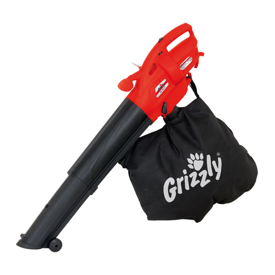 Grizzly ELS 2614 E Leaf Blower/Vacuum Manuals