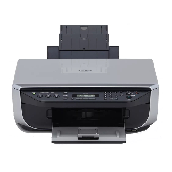 Canon PIXMA MX300 Series Install Manual