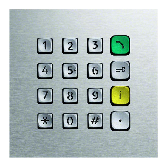 User Manuals: ELCOM TBM-300 IP Control Unit