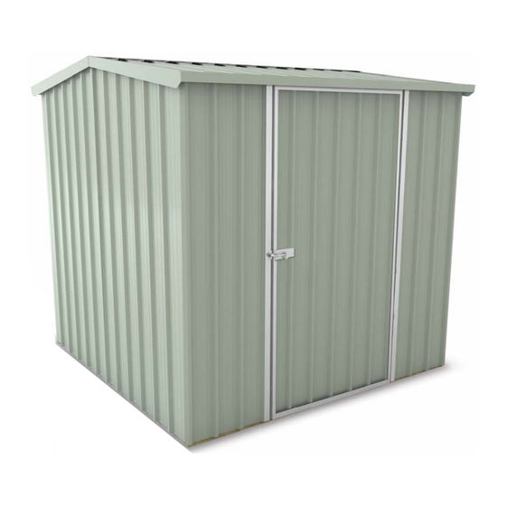 Riverlea Duratuf SENTRY SHEDS SG2020 Assembly Instructions Manual