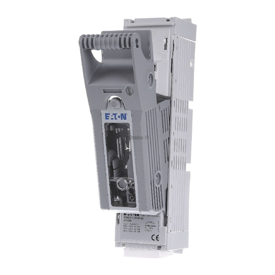 Eaton XNH00-1-A160-BT Instruction Leaflet