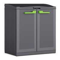 Keter MOBY RECYCLING Assembly Instructions Manual