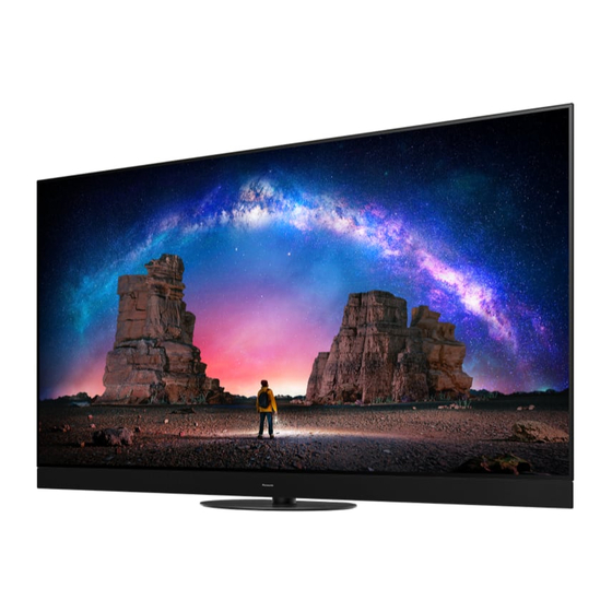 Panasonic JZ2000G Series Operating Instructions Manual