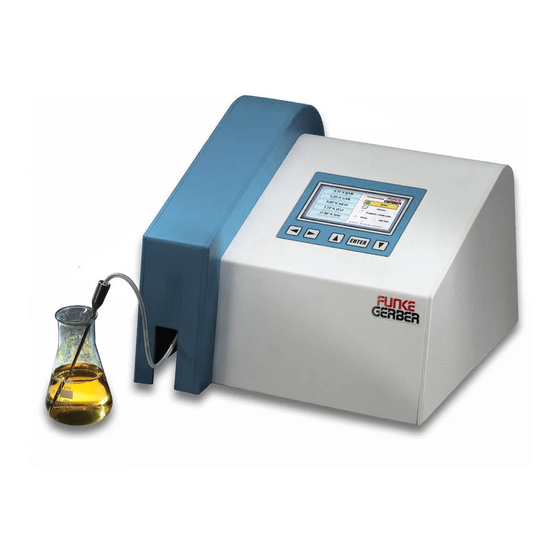 Funke Gerber FermentoFlash 3572 Manuals