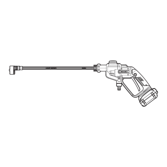 Worx HYDROSHOT WG620 Manual
