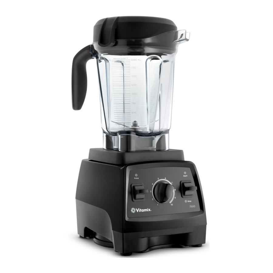 Vitamix 7500 - High-Performance Blender Manual