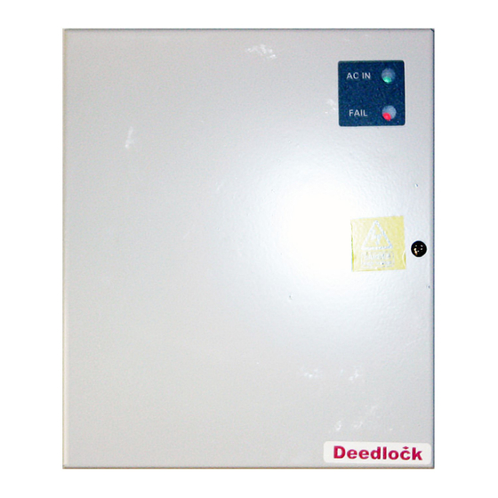 CQR DEEDLOCK AKT4252 Startup Manual