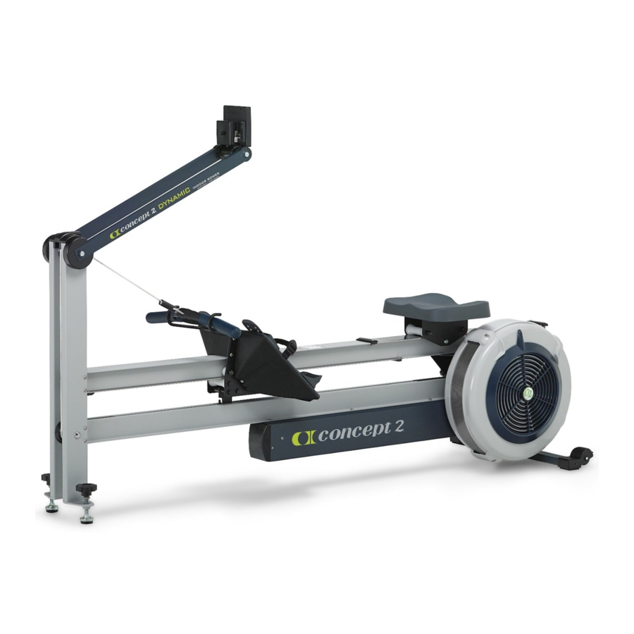 Concept2 Dynamic - Indoor Rower Manual