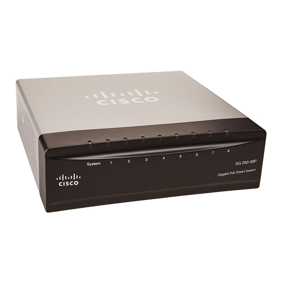 Cisco SG200 Series Manuals