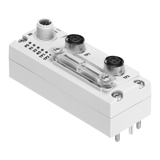 Festo CTEU-EP Original Instructions