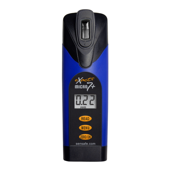 eXact Micro 7+ Instruction Manual