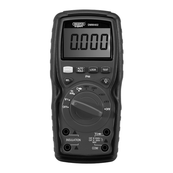 Draper 400 Series User Manual