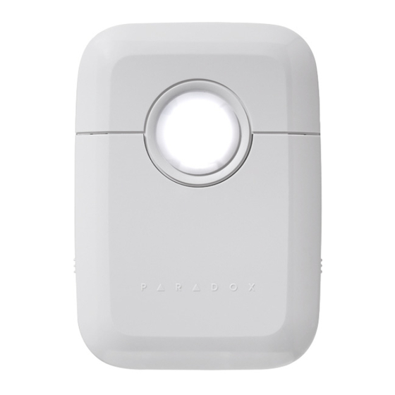 Paradox SR120 Quick Start Manual