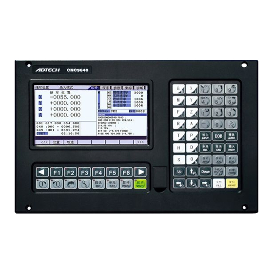 Adtech ADTECH4 CNC Series Maintenance Manual