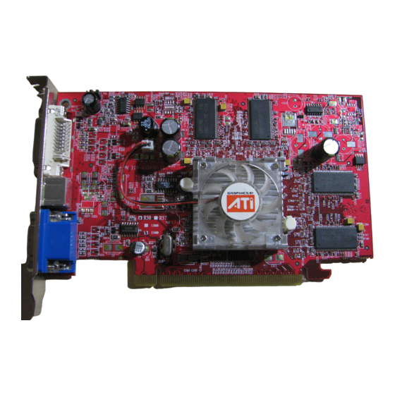ATI Technologies RADEON X600 Series User Manual