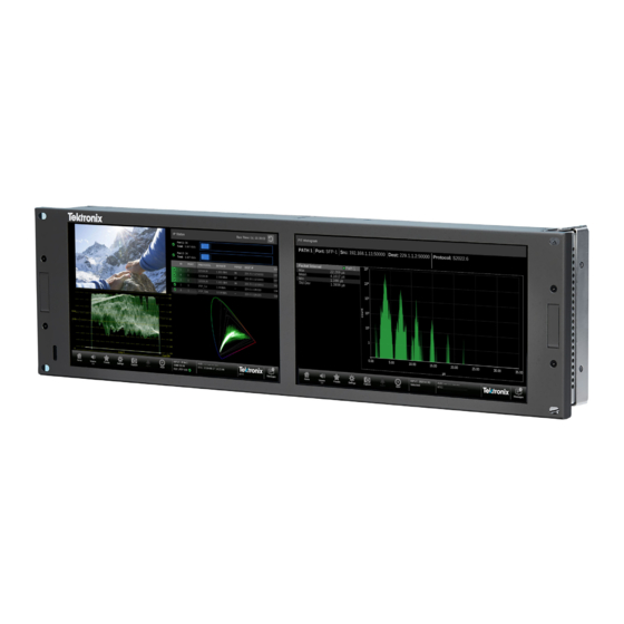 Tektronix PRISM MPX2-DUALDSP Installation And Safety Instructions