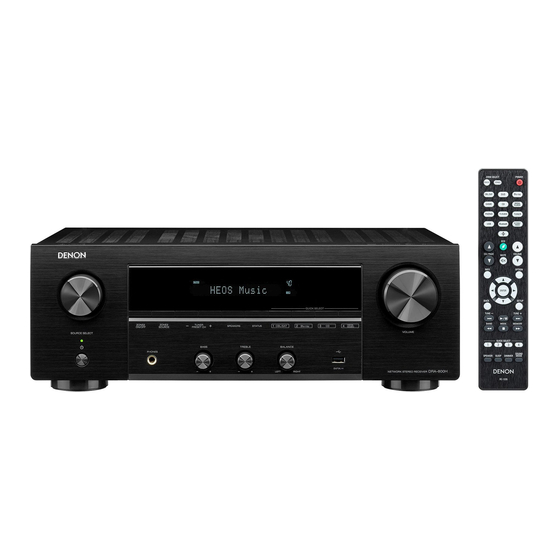 Denon DRA-800H Service Manual
