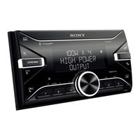 Sony DSX-GS900 Help Manual