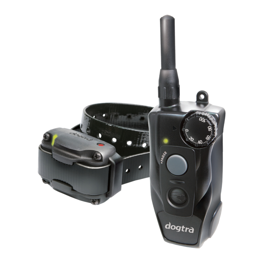 Dogtra 200C, 202C - Dog System Manual