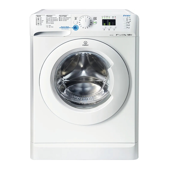 Indesit XWA 91683 Instructions For Use Manual