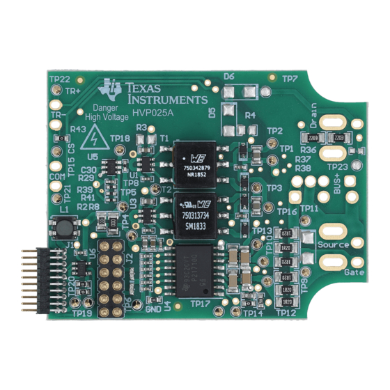 Texas Instruments UCC217 QDWEVM-054 Series User Manual