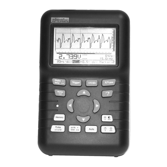 Velleman PERSONAL SCOPE HPS50 Manual