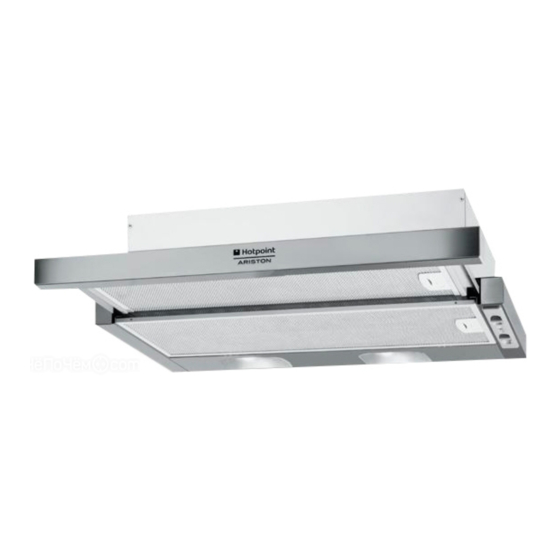 Hotpoint Ariston AH 50 CM X /HA Instructions For Use Manual