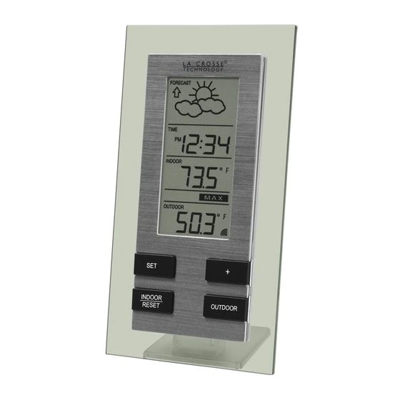 La Crosse WS-9215U-IT Instruction Manual