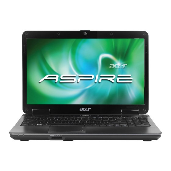 Acer Aspire 5332 Series Quick Manual