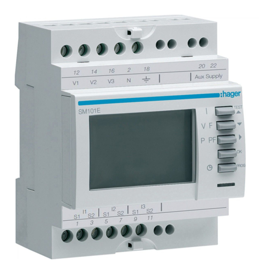 hager SM101E Manual